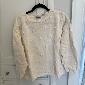 Vintage Cream Sweater